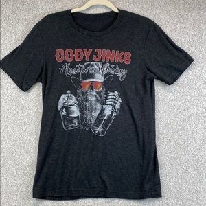 Cody Jinks short sleeve tee S Must be the Whiskey cowboy rodeo skeleton outlaw